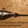 Ultra Minnow Bismuth Jig Heads Large Sizes – Glasswater Angling tm