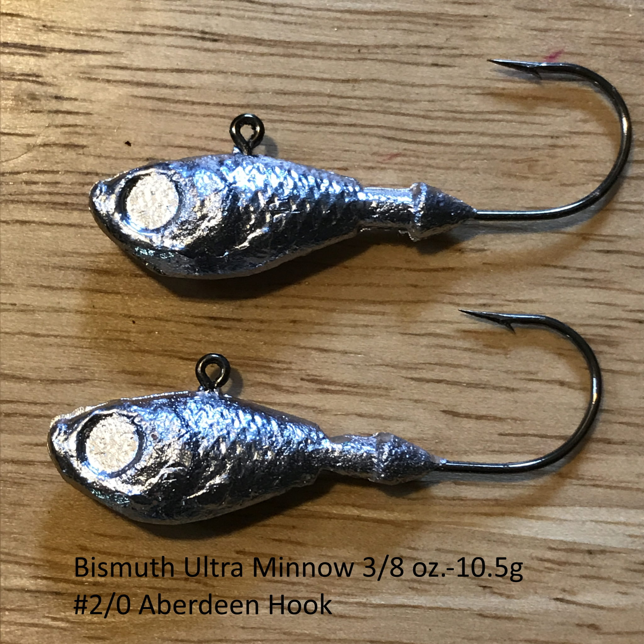 Ultra Minnow Bismuth Jig Heads – Glasswater Angling Tm