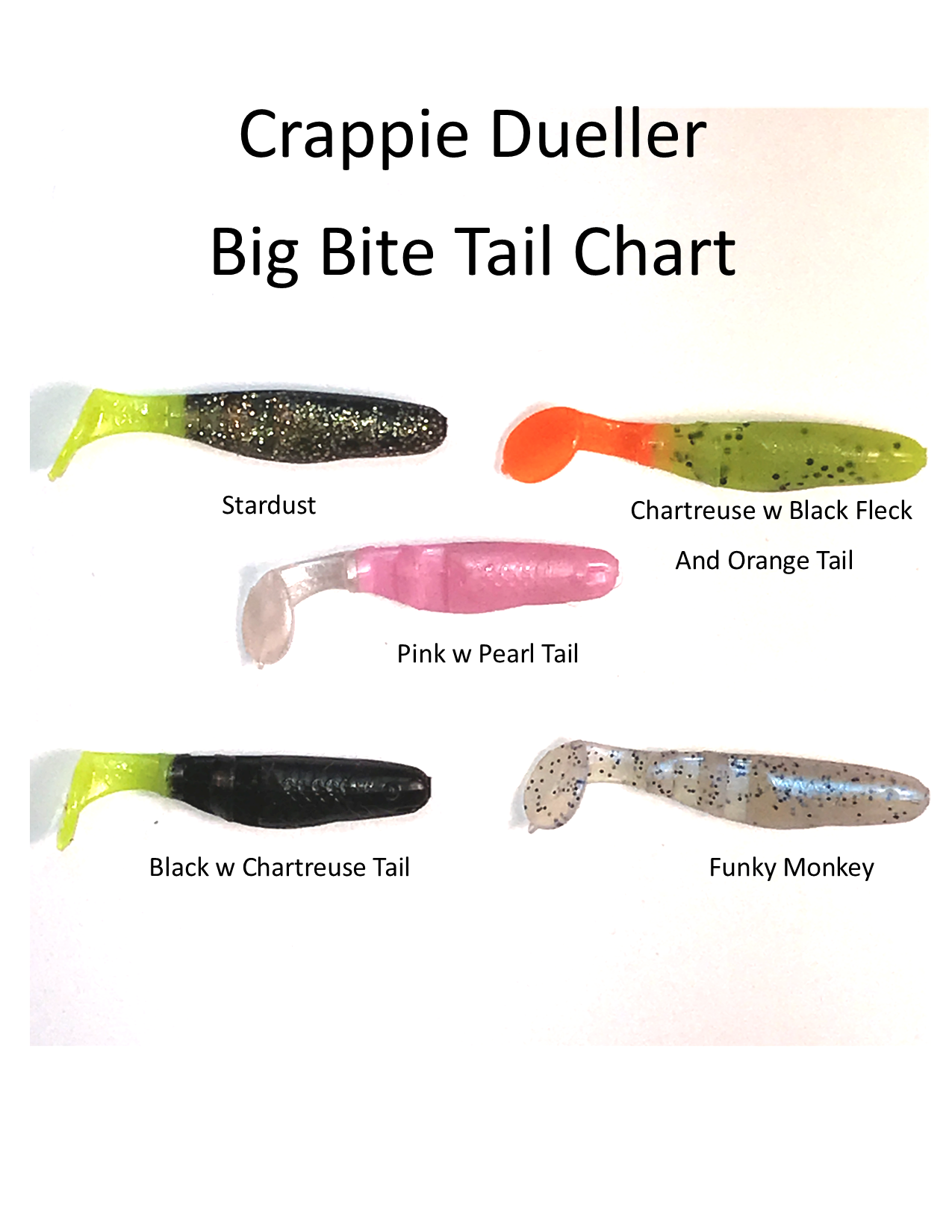 Charlie Brewer's “BIG BITE” 2.125″ (2 1/8″) Double Action Paddle Tail –  Glasswater Angling tm