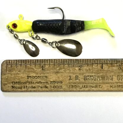 lead free crappie dueller Big Bite for non lead crappie fishing using an under spin jig