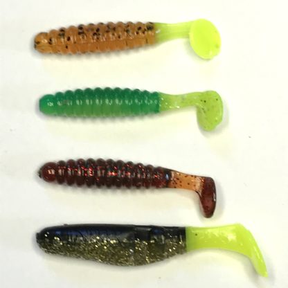 Extra tails for the crappie dueller general mayhem kit