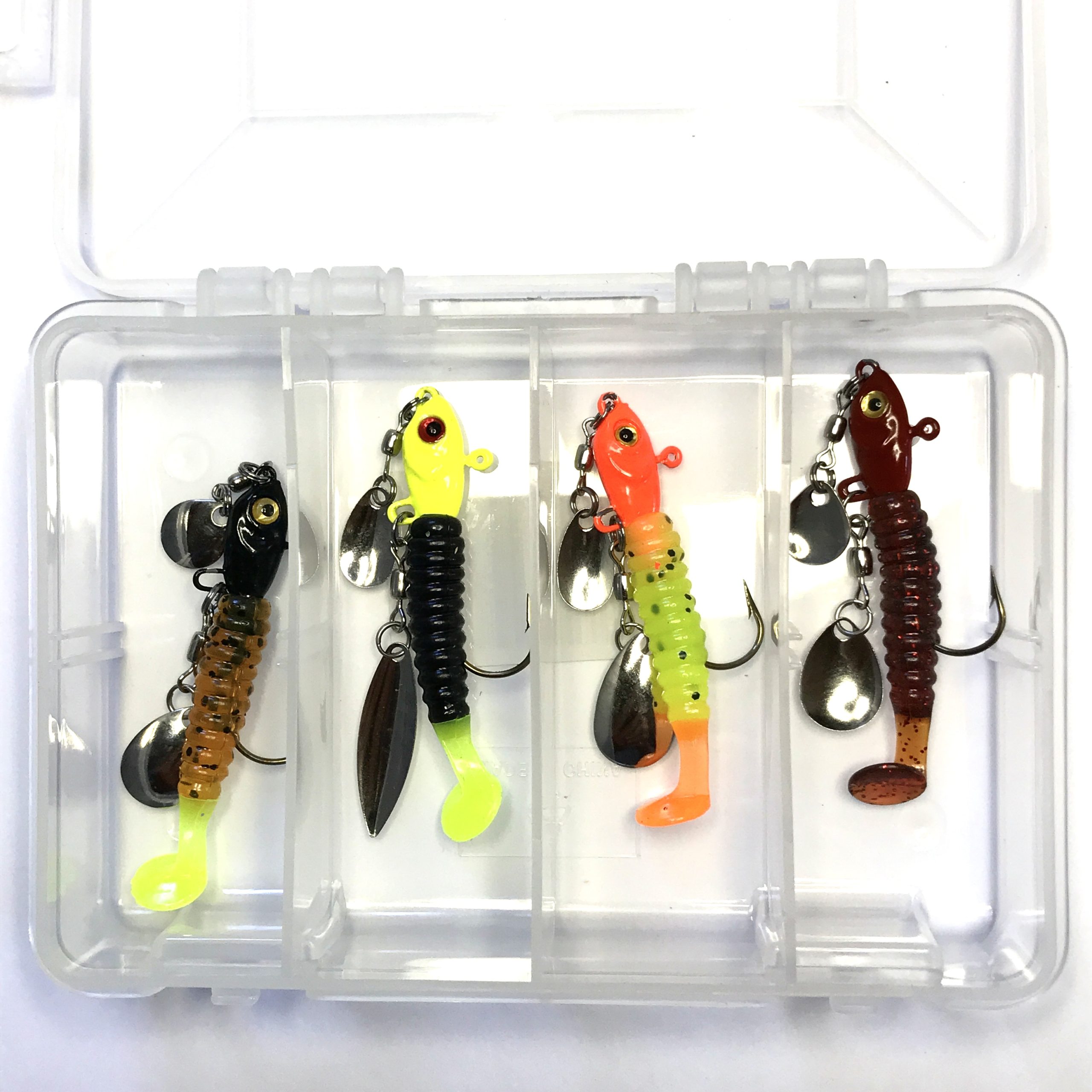 Crappie Dueller 4-Lure Kit: Pond Stomper – Glasswater Angling tm