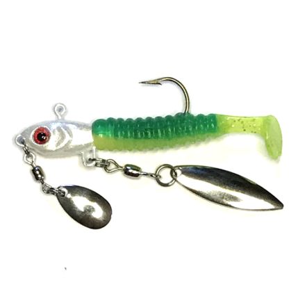 lead free crappie dueller for non lead crappie fishing with an under spin jig