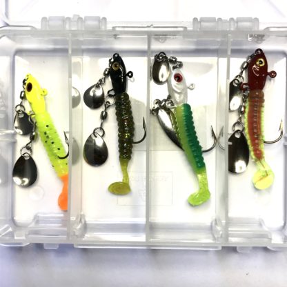 Lead Free Crappie Dueller Green Machine Kit for Non Lead Crappie Fishing with Underspin Jigs