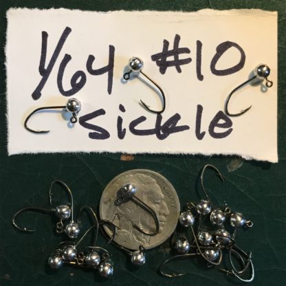 micro jig heads with sickle hook Glasswater Angling
