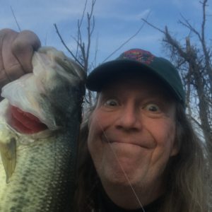 crappie hippie john king with a nice bass