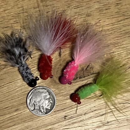 Glasswater Angling lead free Jester Jig four pack in 1/16th oz.