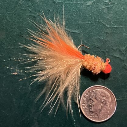 Glasswater Angling Lead Free Jester Jig 1/32 oz. Fox Fire