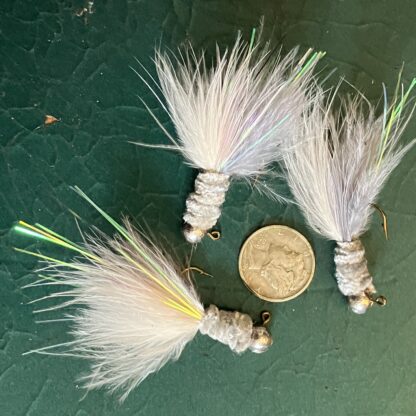 Glasswater Angling Lead Free Fishing Gray Shad Flash Jester Jig lead free jigs 1/16th ounce crappie jig